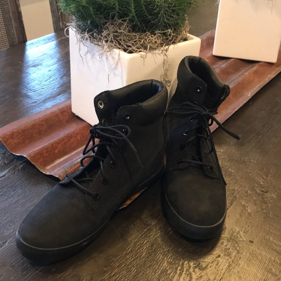 timberland flannery black